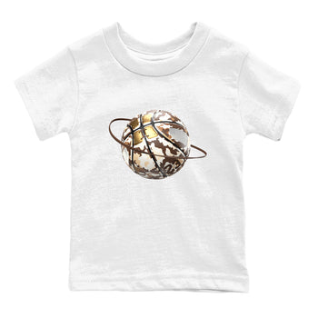 5s Golden Ticket shirts to match jordans Camo Basketball Planet best t shirts to wear with jordans Air Jordan 5 Golden Ticket match shoes to clothes SNRT Sneaker Tees Youth Baby White 2 tee
