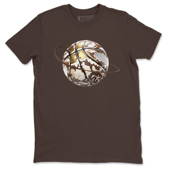 5s Golden Ticket shirts to match jordans Camo Basketball Planet best t shirts to wear with jordans Air Jordan 5 Golden Ticket match shoes to clothes SNRT Sneaker Tees unisex cotton Dark Chocolate 2 shirts