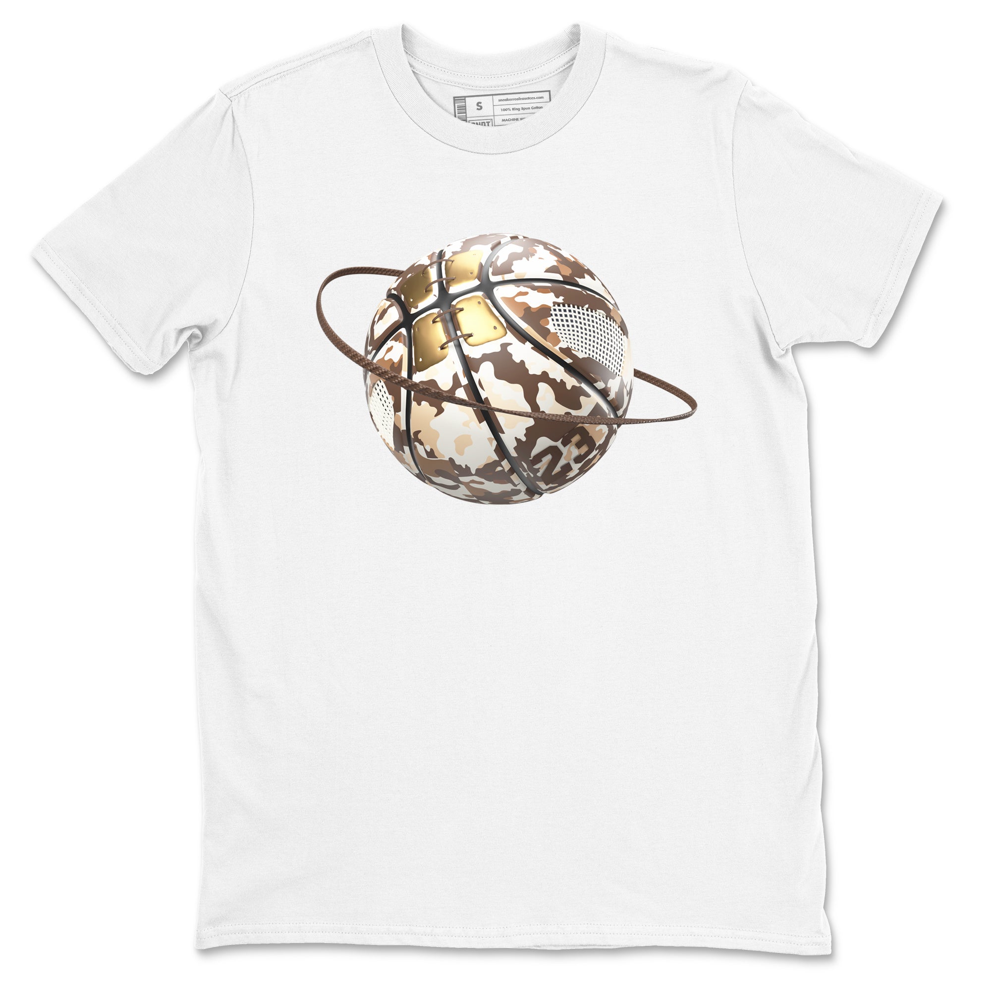 5s Golden Ticket shirts to match jordans Camo Basketball Planet best t shirts to wear with jordans Air Jordan 5 Golden Ticket match shoes to clothes SNRT Sneaker Tees unisex cotton White 2 shirts