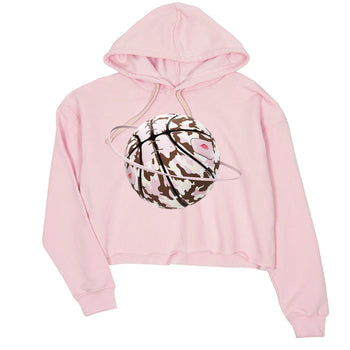 Dunk Cacao Wow And Pink Foam shirts to match jordans Camo Basketball Planet sneaker match tees Dunk Cacao Wow And Pink Foam SNRT Sneaker Tees streetwear brand Pink 2 crop tee