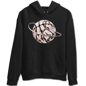 Dunk Cacao Wow And Pink Foam shirts to match jordans Camo Basketball Planet sneaker match tees Dunk Cacao Wow And Pink Foam SNRT Sneaker Tees streetwear brand Black 2 unisex cotton tee