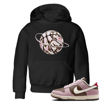 Dunk Cacao Wow And Pink Foam shirts to match jordans Camo Basketball Planet sneaker match tees Dunk Cacao Wow And Pink Foam SNRT Sneaker Tees streetwear brand Baby and Youth Black 1 cotton tee