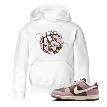 Dunk Cacao Wow And Pink Foam shirts to match jordans Camo Basketball Planet sneaker match tees Dunk Cacao Wow And Pink Foam SNRT Sneaker Tees streetwear brand Baby and Youth White 1 cotton tee