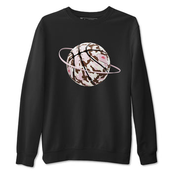 Dunk Cacao Wow And Pink Foam shirts to match jordans Camo Basketball Planet sneaker match tees Dunk Cacao Wow And Pink Foam SNRT Sneaker Tees streetwear brand Black 2 unisex cotton tee