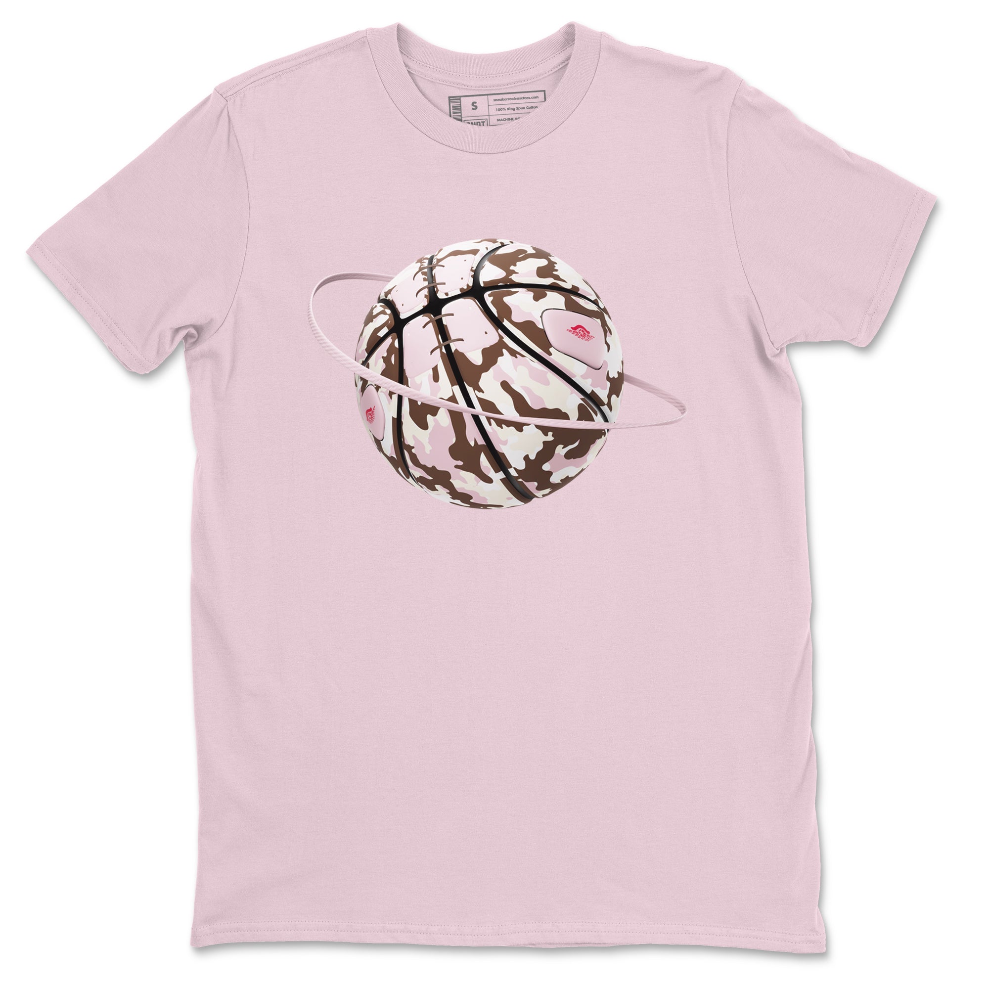 Dunk Cacao Wow And Pink Foam shirts to match jordans Camo Basketball Planet sneaker match tees Dunk Cacao Wow And Pink Foam SNRT Sneaker Tees streetwear brand Pink 2 unisex cotton tee