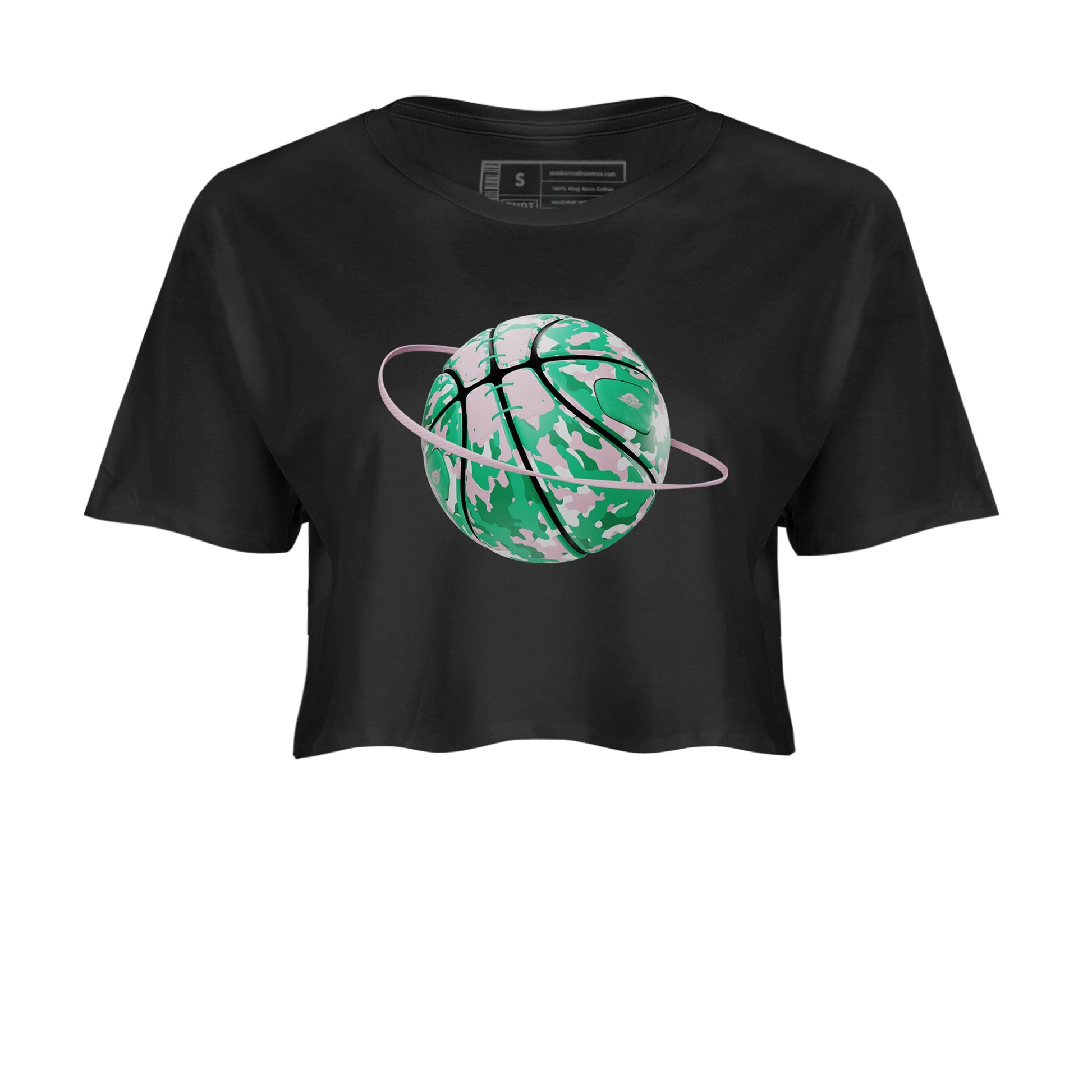 Dunk Low Medium Soft Pink Malachite shirt to match jordans Camo Basketball Planet sneaker tees Dunk Medium Soft Pink Malachite SNRT Sneaker Release Tees Black 2 crop length shirt