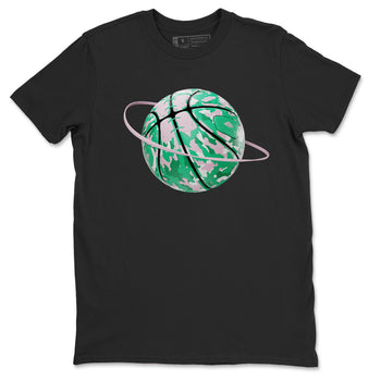 Dunk Low Medium Soft Pink Malachite shirt to match jordans Camo Basketball Planet sneaker tees Dunk Medium Soft Pink Malachite SNRT Sneaker Release Tees unisex cotton Black 2 crew neck shirt