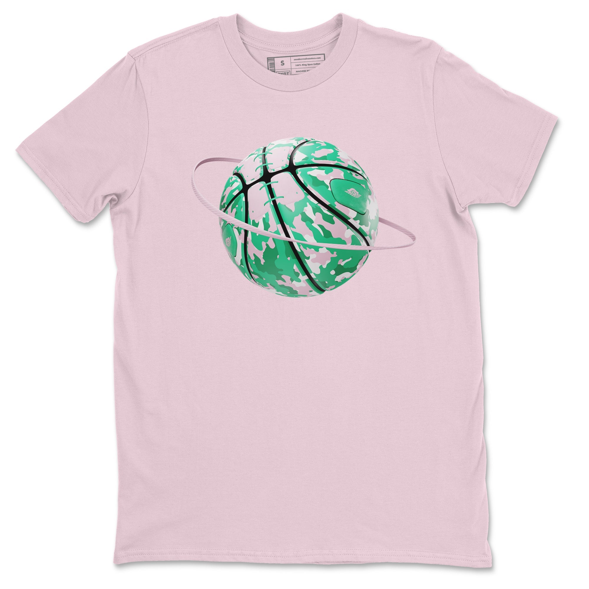 Dunk Low Medium Soft Pink Malachite shirt to match jordans Camo Basketball Planet sneaker tees Dunk Medium Soft Pink Malachite SNRT Sneaker Release Tees unisex cotton Pink 2 crew neck shirt