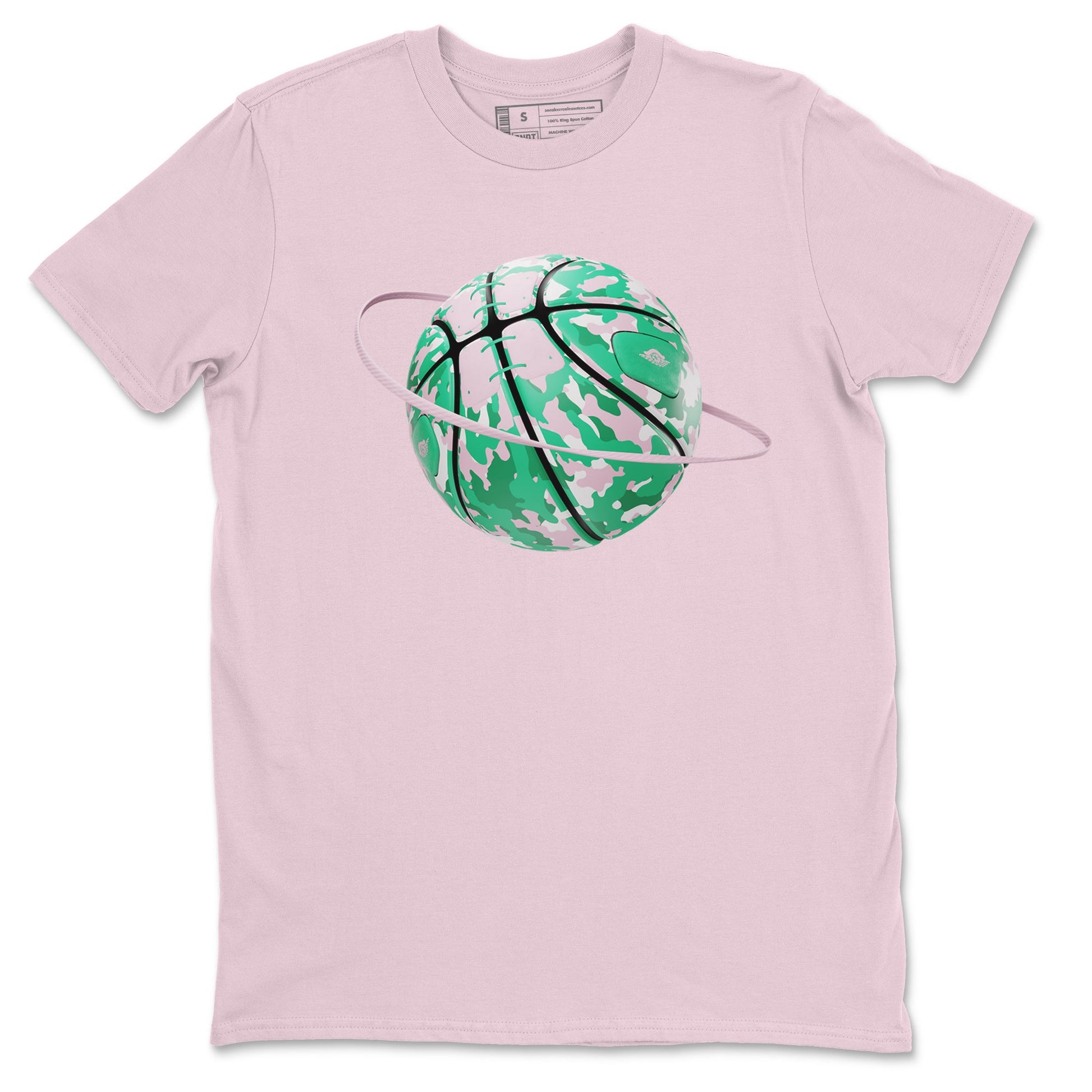 Dunk Low Medium Soft Pink Malachite shirt to match jordans Camo Basketball Planet sneaker tees Dunk Medium Soft Pink Malachite SNRT Sneaker Release Tees unisex cotton Pink 2 crew neck shirt