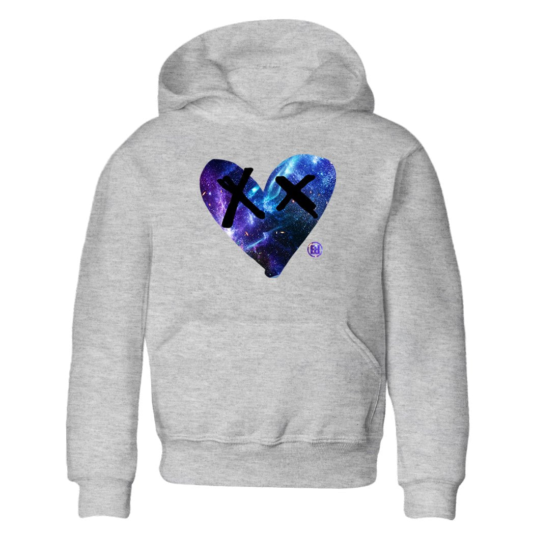 Foams One Galaxy shirts to match jordans Camo Heart sneaker match tees Air Foamposite One Galaxy match shoes to clothes SNRT Sneaker Tees Youth Baby Heather Grey 2 tee