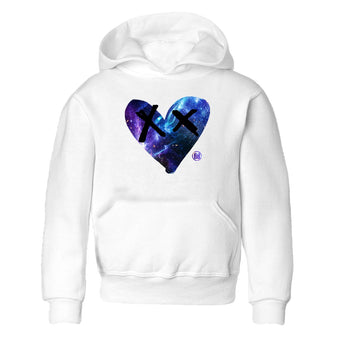 Foams One Galaxy shirts to match jordans Camo Heart sneaker match tees Air Foamposite One Galaxy match shoes to clothes SNRT Sneaker Tees Youth Baby White 2 tee