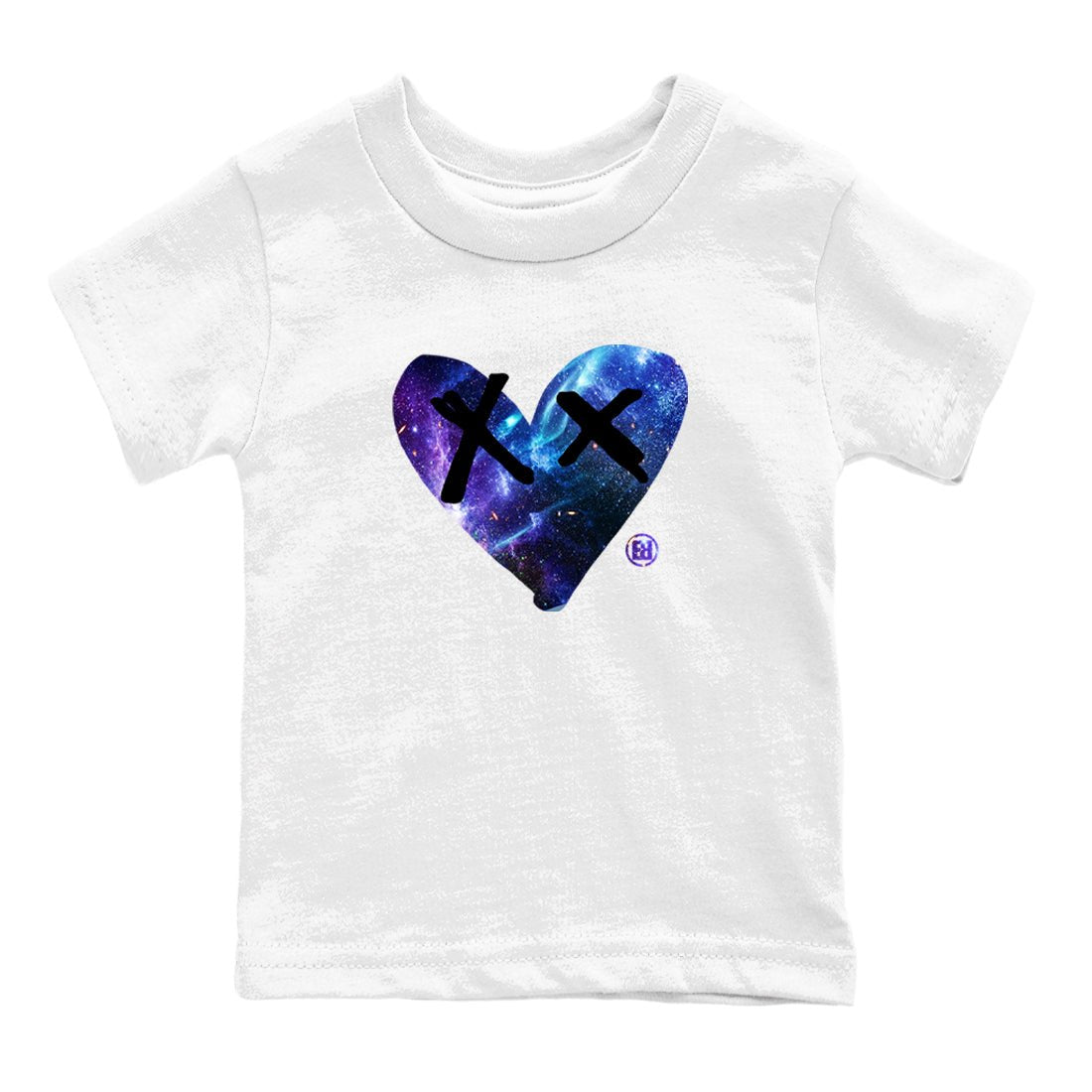 Foams One Galaxy shirts to match jordans Camo Heart sneaker match tees Air Foamposite One Galaxy match shoes to clothes SNRT Sneaker Tees Youth Baby White 2 tee