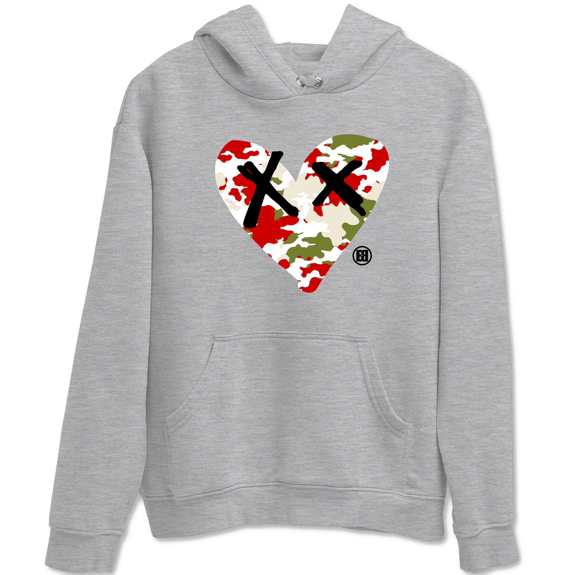 1s Travis Scott Olive shirts to match jordans Camo Heart best t shirts to wear with jordans AJ1 Retro Travis Scott Olive match shoes to clothes SNRT Sneaker Tees unisex cotton Heather Grey 2 shirts