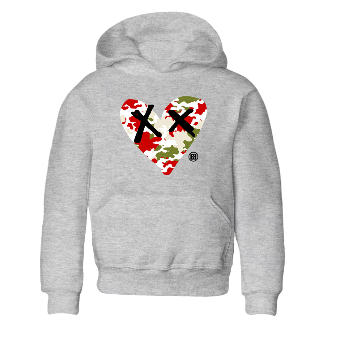 1s Travis Scott Olive shirts to match jordans Camo Heart best t shirts to wear with jordans AJ1 Retro Travis Scott Olive match shoes to clothes SNRT Sneaker Tees Youth Baby Heather Grey 2 tee
