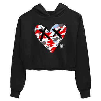 AJ5 Reimagined shirts to match jordans Camo Heart best t shirts to wear with jordans Air Jordan 5 Retro OG Reimagined match shoes to clothes SNRT Sneaker Tees unisex cotton Black 2 crop tee