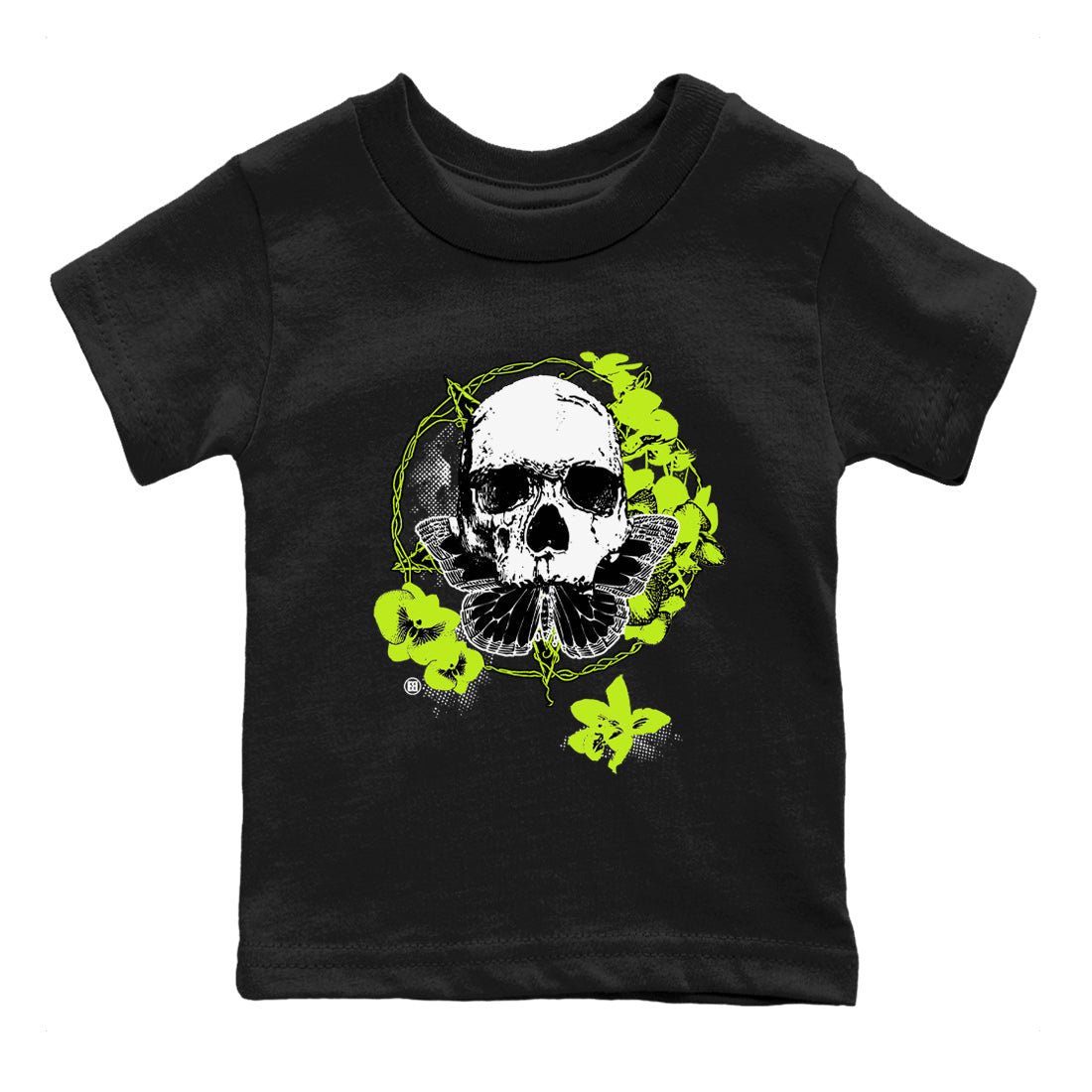 AF1 Volt shirts to match jordans Carpe Diem Skull sneaker match tees Air Force 1 Volt match shoes to clothes SNRT Sneaker Tees Youth Baby Black 2 tee