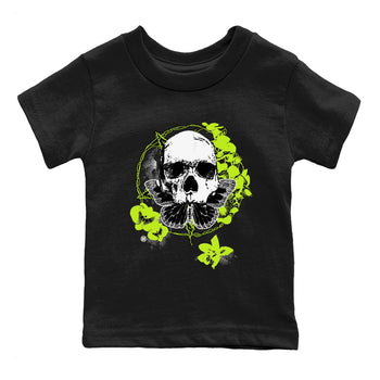 AF1 Volt shirts to match jordans Carpe Diem Skull sneaker match tees Air Force 1 Volt match shoes to clothes SNRT Sneaker Tees Youth Baby Black 2 tee