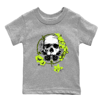 AF1 Volt shirts to match jordans Carpe Diem Skull sneaker match tees Air Force 1 Volt match shoes to clothes SNRT Sneaker Tees Youth Baby Heather Grey 2 tee