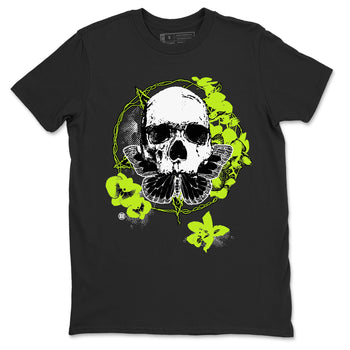 AF1 Volt shirts to match jordans Carpe Diem Skull sneaker match tees Air Force 1 Volt match shoes to clothes SNRT Sneaker Tees unisex cotton Black 2 shirts