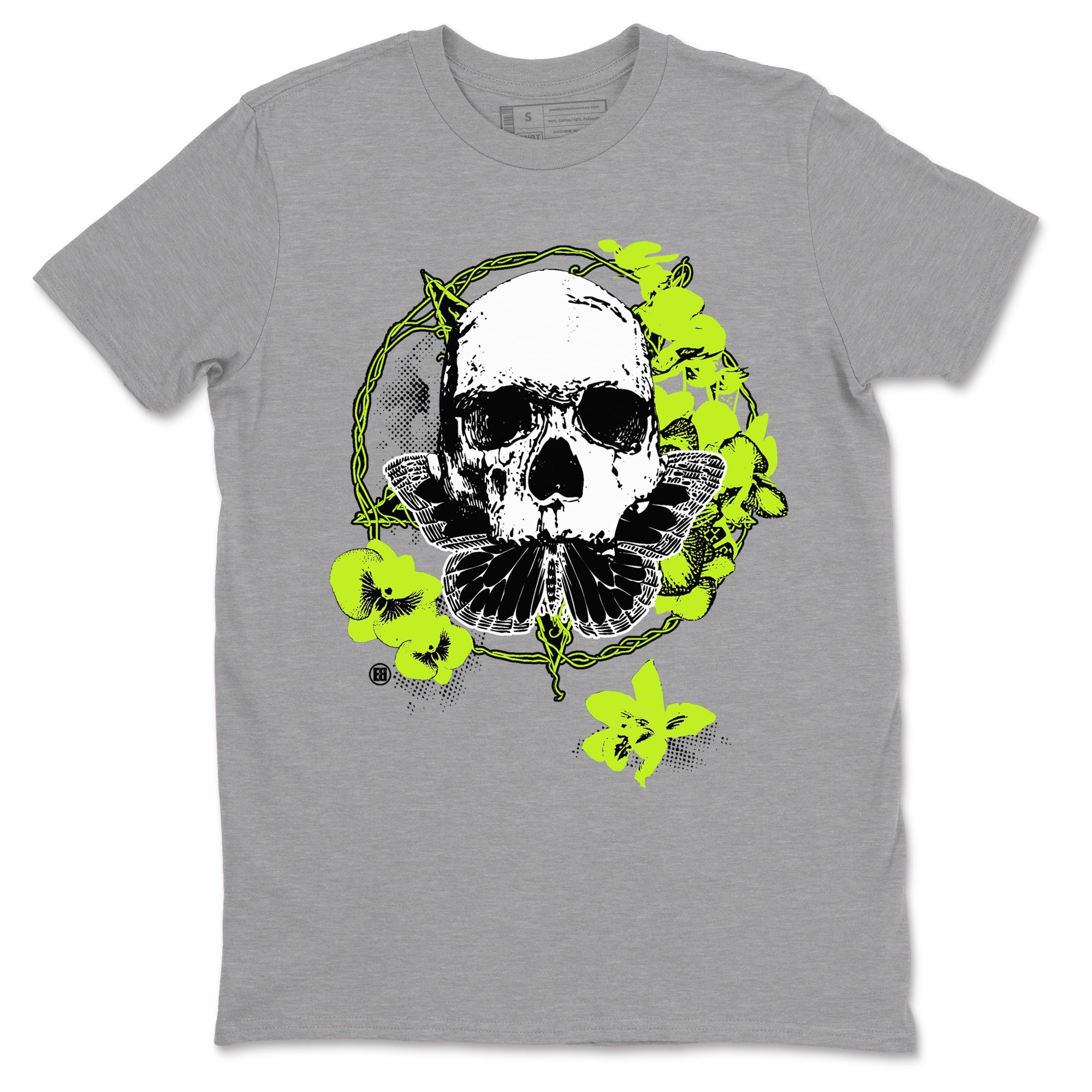 AF1 Volt shirts to match jordans Carpe Diem Skull sneaker match tees Air Force 1 Volt match shoes to clothes SNRT Sneaker Tees unisex cotton Heather Grey 2 shirts