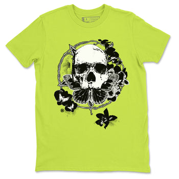 AF1 Volt shirts to match jordans Carpe Diem Skull sneaker match tees Air Force 1 Volt match shoes to clothes SNRT Sneaker Tees unisex cotton Safety Green 2 shirts
