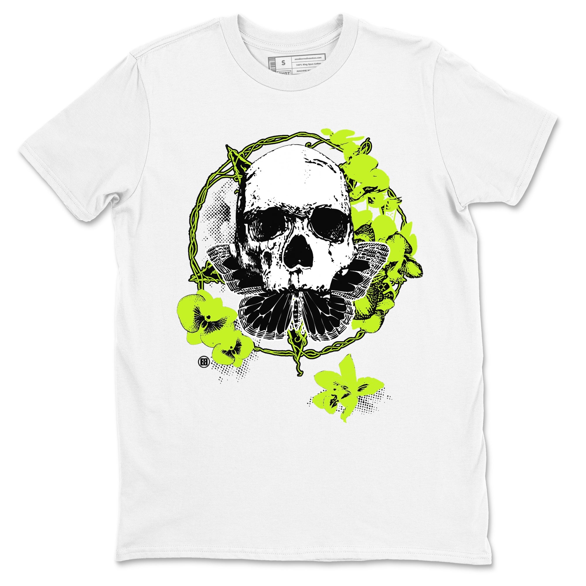 AF1 Volt shirts to match jordans Carpe Diem Skull sneaker match tees Air Force 1 Volt match shoes to clothes SNRT Sneaker Tees unisex cotton White 2 shirts