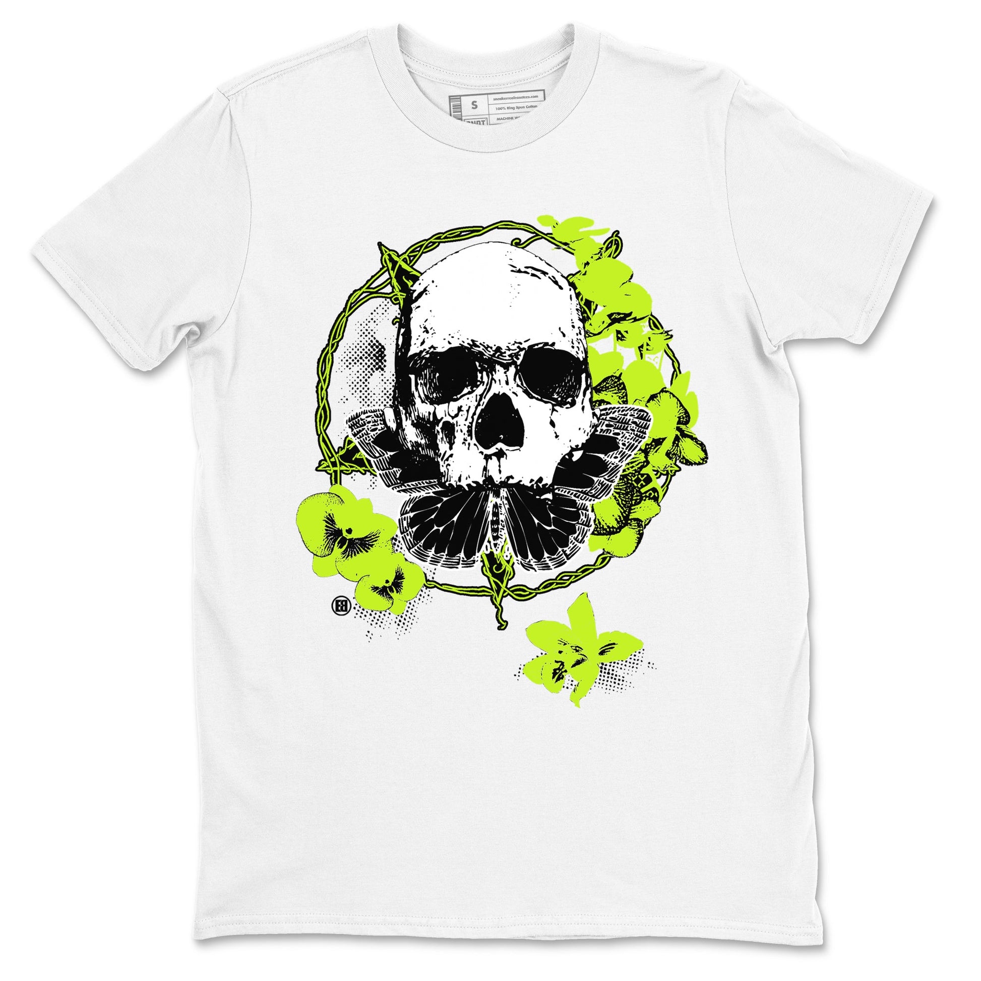 AF1 Volt shirts to match jordans Carpe Diem Skull sneaker match tees Air Force 1 Volt match shoes to clothes SNRT Sneaker Tees unisex cotton White 2 shirts
