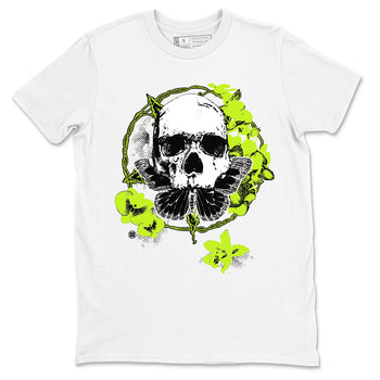 AF1 Volt shirts to match jordans Carpe Diem Skull sneaker match tees Air Force 1 Volt match shoes to clothes SNRT Sneaker Tees unisex cotton White 2 shirts