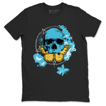 Sneaker Threads – Sneaker Tees To Match Air Jordan 11 Retro Gamma – Carpe Diem Skull Graphic Tee Black 2. Perfect for Jordan releases 2025 colorways.