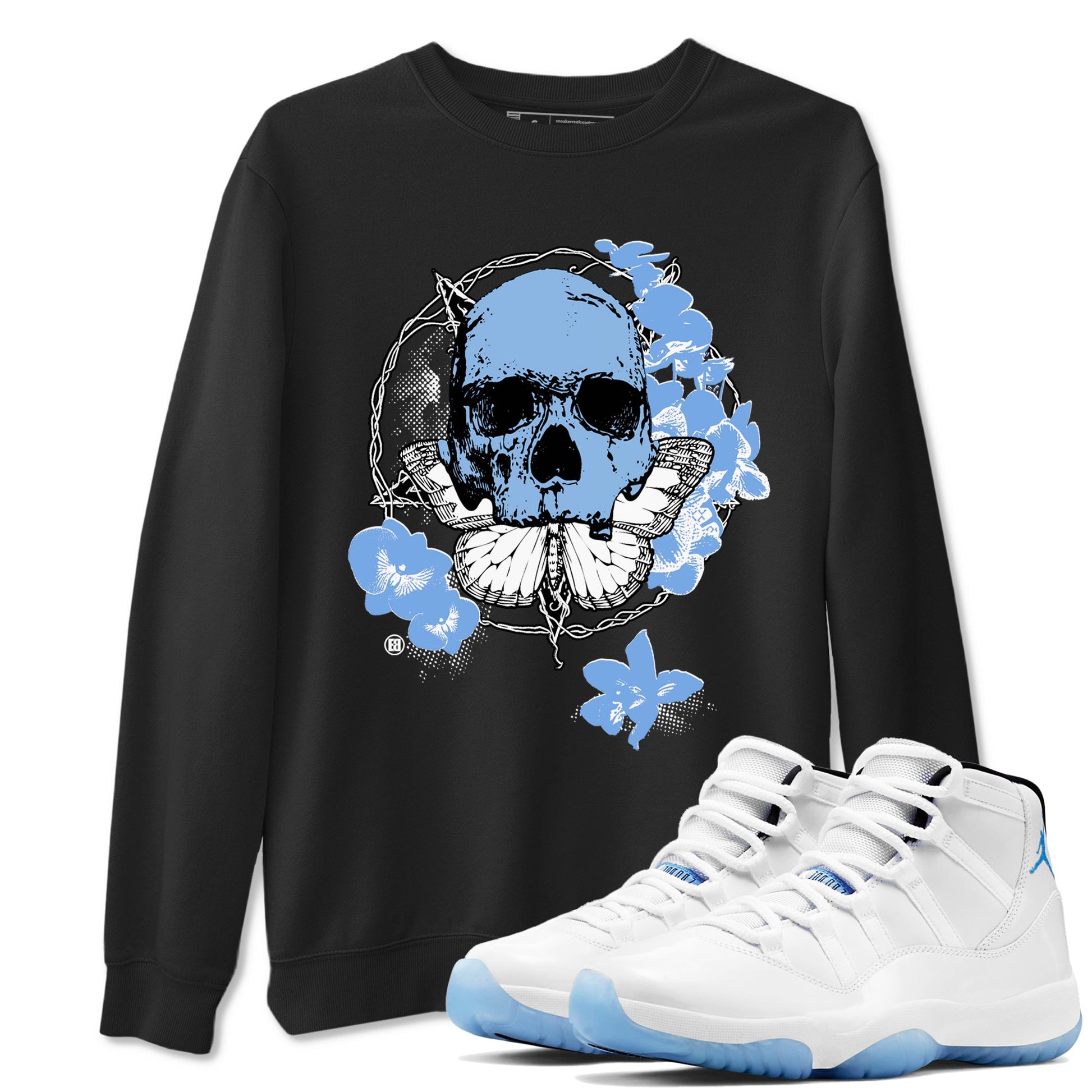 AJ11 Retro Legend Blue shirts to match jordans Carpe Diem Skull best t shirts to wear with jordans 11s Legend Blue match shoes to clothes SNRT Sneaker Tees unisex cotton Black 1 shirts