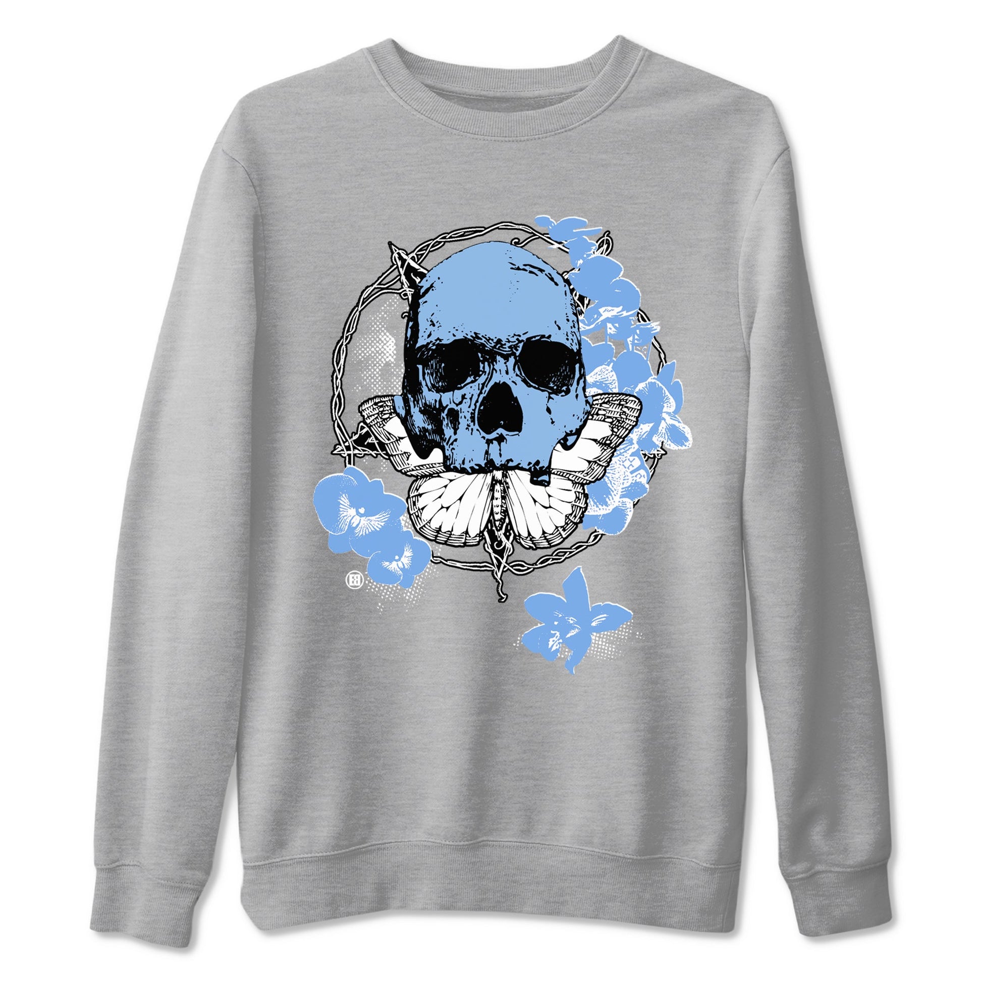 AJ11 Retro Legend Blue shirts to match jordans Carpe Diem Skull best t shirts to wear with jordans 11s Legend Blue match shoes to clothes SNRT Sneaker Tees unisex cotton Heather Grey 2 shirts