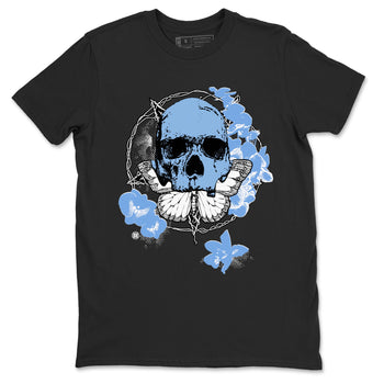AJ11 Retro Legend Blue shirts to match jordans Carpe Diem Skull best t shirts to wear with jordans 11s Legend Blue match shoes to clothes SNRT Sneaker Tees unisex cotton Black 2 shirts