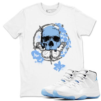 AJ11 Retro Legend Blue shirts to match jordans Carpe Diem Skull best t shirts to wear with jordans 11s Legend Blue match shoes to clothes SNRT Sneaker Tees unisex cotton White 1 shirts