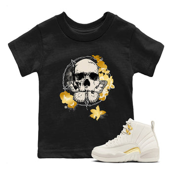 12s Phantom shirts to match jordans Carpe Diem Skull sneaker match tees Air Jordan 12 WMNS Phantom match shoes to clothes SNRT Sneaker Tees Youth Baby Black 1 tee