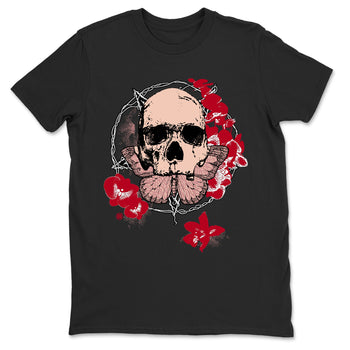 3s Valentines Day tee to match jordans Carpe Diem Skull best t shirts to wear with jordans Air Jordan 3 "Treat Yourself" Washed Coral special Valentine's Day Gift SNRT Sneaker Tees Graphic Tee Black 2 shirts