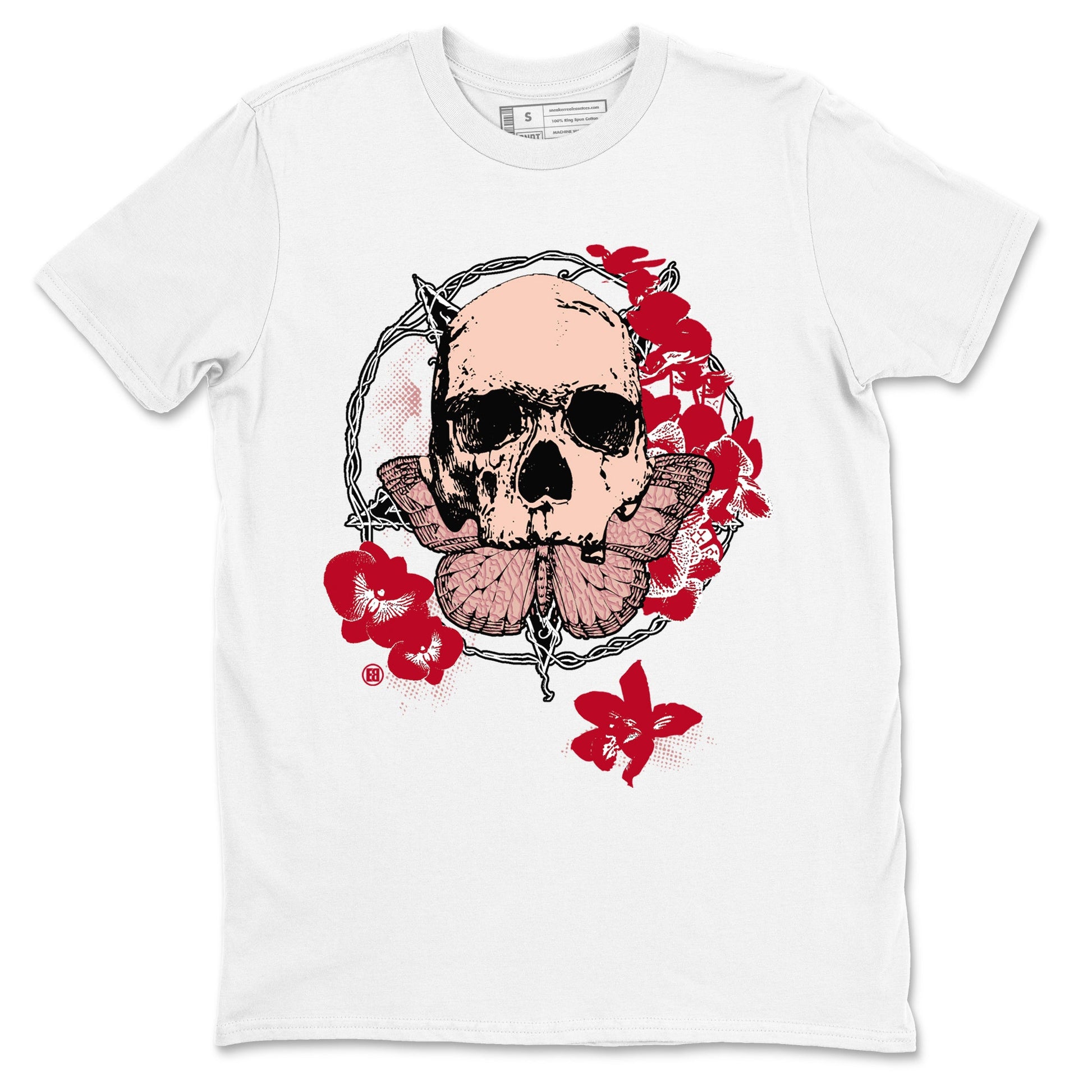 3s Valentines Day tee to match jordans Carpe Diem Skull best t shirts to wear with jordans Air Jordan 3 "Treat Yourself" Washed Coral special Valentine's Day Gift SNRT Sneaker Tees Graphic Tee White 2 shirts