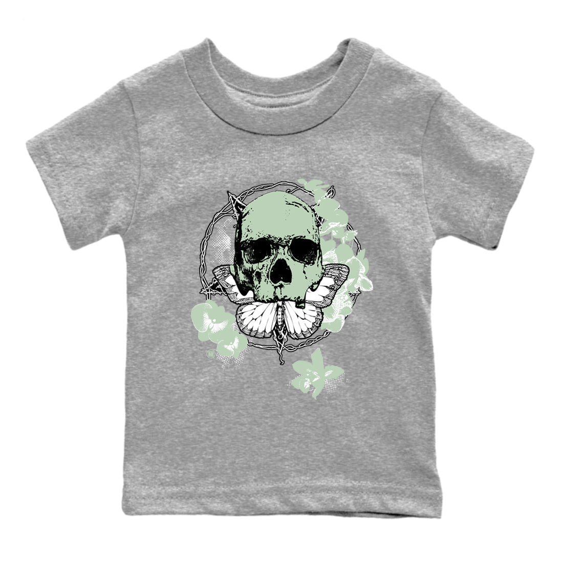 4s seafoam shirts to match jordans Carpe Diem Skull sneaker match tees Air Jordan 4 Abundance match shoes to clothes SNRT Sneaker Tees Youth Baby Heather Grey 2 tee