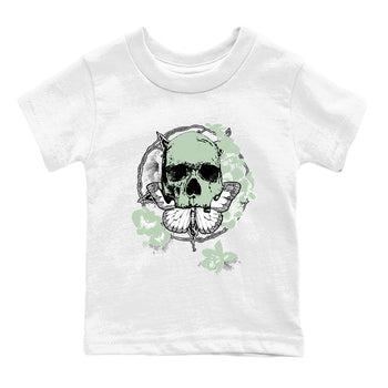 4s seafoam shirts to match jordans Carpe Diem Skull sneaker match tees Air Jordan 4 Abundance match shoes to clothes SNRT Sneaker Tees Youth Baby White 2 tee