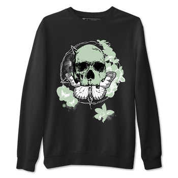 4s seafoam shirts to match jordans Carpe Diem Skull sneaker match tees Air Jordan 4 Abundance match shoes to clothes SNRT Sneaker Tees unisex cotton Black 2 shirts
