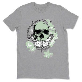 4s seafoam shirts to match jordans Carpe Diem Skull sneaker match tees Air Jordan 4 Abundance match shoes to clothes SNRT Sneaker Tees unisex cotton Heather Grey 2 shirts