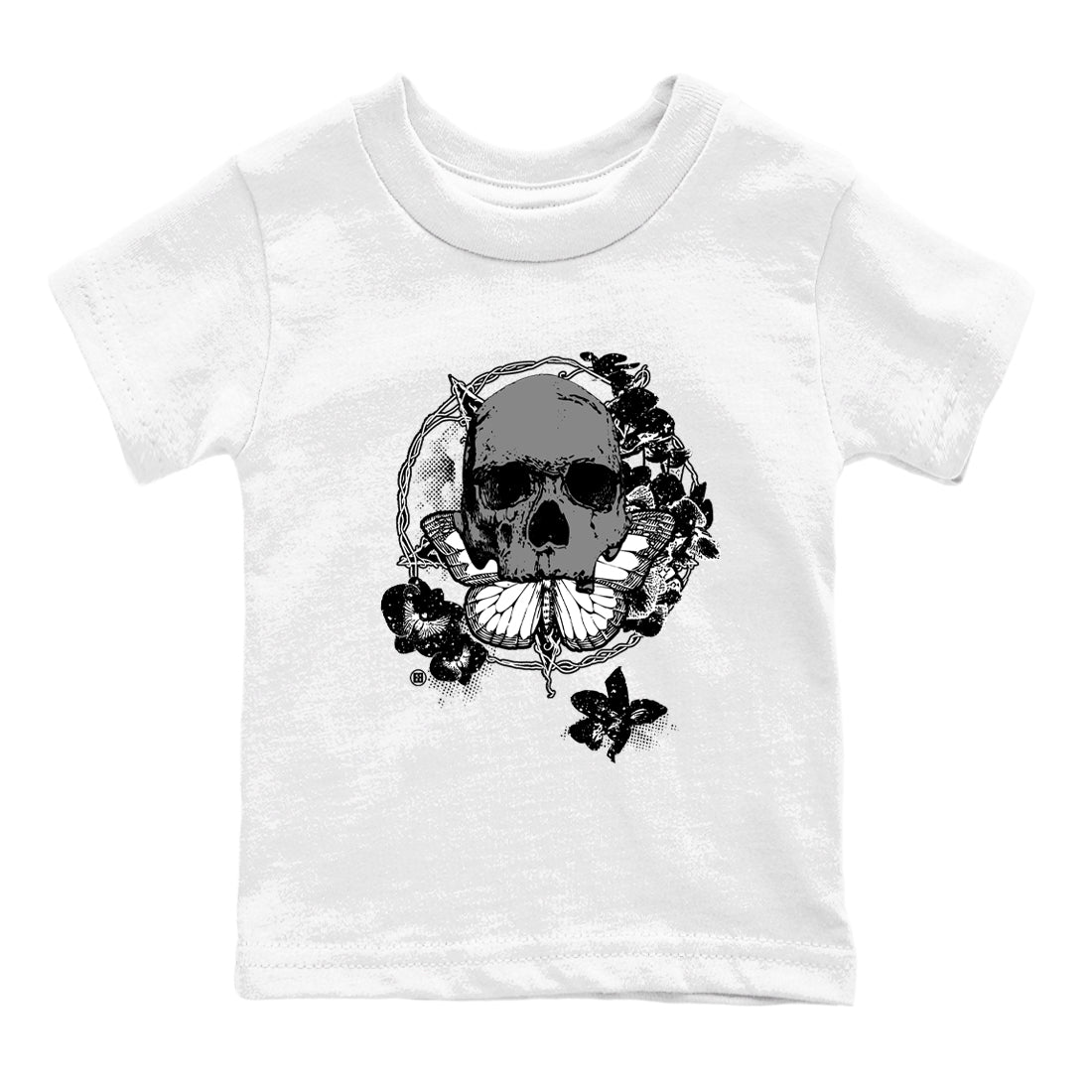 4s Fear shirts to match jordans Carpe Diem Skull sneaker match tees Air Jordan 4 Retro Fear match shoes to clothes SNRT Sneaker Tees Youth Baby White 2 tee