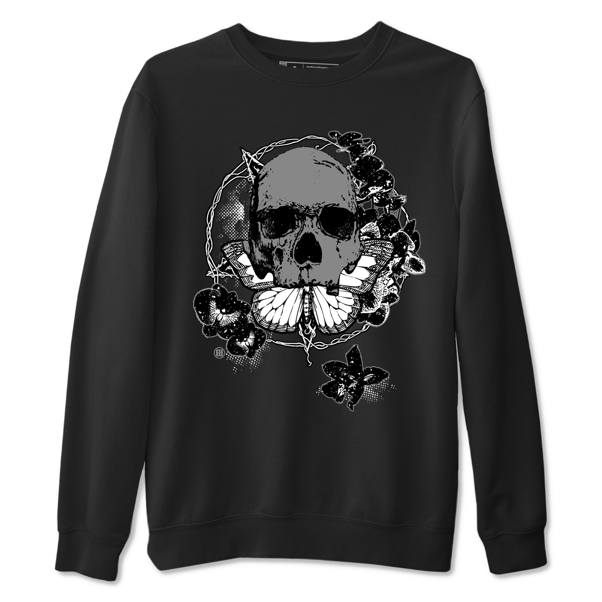4s Fear shirts to match jordans Carpe Diem Skull sneaker match tees Air Jordan 4 Retro Fear match shoes to clothes SNRT Sneaker Tees unisex cotton Black 2 shirts