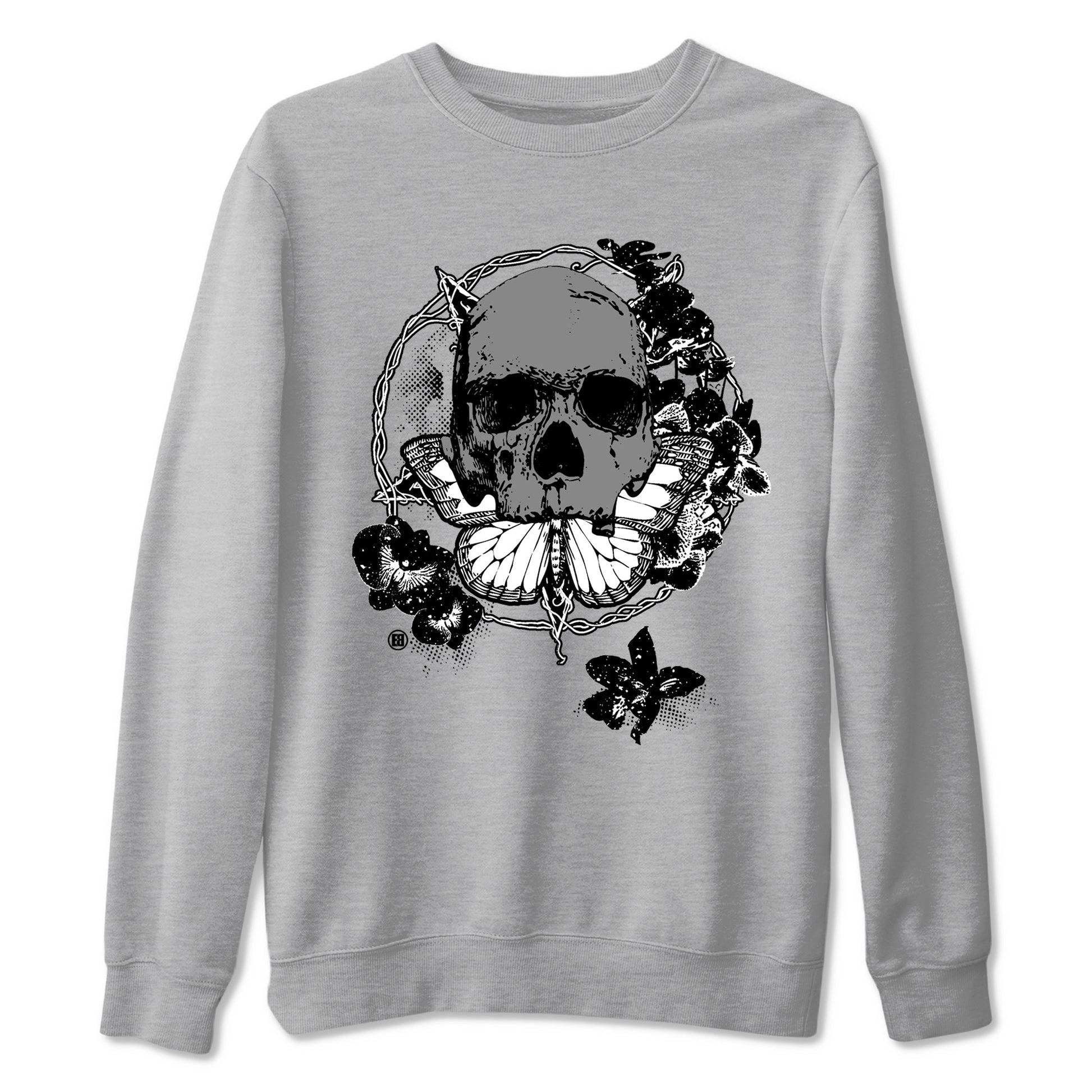 4s Fear shirts to match jordans Carpe Diem Skull sneaker match tees Air Jordan 4 Retro Fear match shoes to clothes SNRT Sneaker Tees unisex cotton Heather Grey 2 shirts