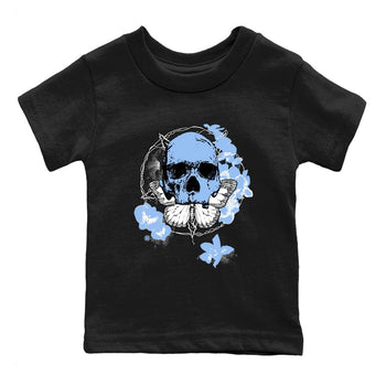 4s Forget Me Not shirts to match jordans Carpe Diem Skull graphic tees Air Jordan 4 Forget Me Not match shoes to clothes SNRT Sneaker Tees Youth Baby Black 2 tee