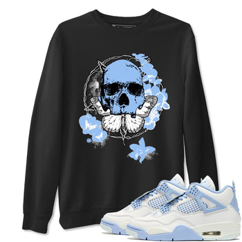 4s Forget Me Not shirts to match jordans Carpe Diem Skull graphic tees Air Jordan 4 Forget Me Not match shoes to clothes SNRT Sneaker Tees unisex cotton Black 1 shirts