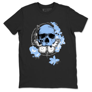 4s Forget Me Not shirts to match jordans Carpe Diem Skull graphic tees Air Jordan 4 Forget Me Not match shoes to clothes SNRT Sneaker Tees unisex cotton Black 2 shirts