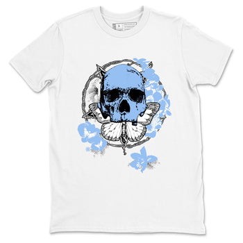 4s Forget Me Not shirts to match jordans Carpe Diem Skull graphic tees Air Jordan 4 Forget Me Not match shoes to clothes SNRT Sneaker Tees unisex cotton White 2 shirts