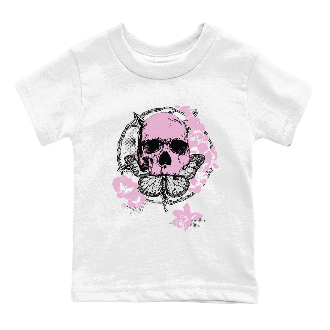 4s Orchid shirts to match jordans Carpe Diem Skull sneaker match tees Air Jordan 4 Orchid match shoes to clothes SNRT Sneaker Tees Youth Baby White 2 tee