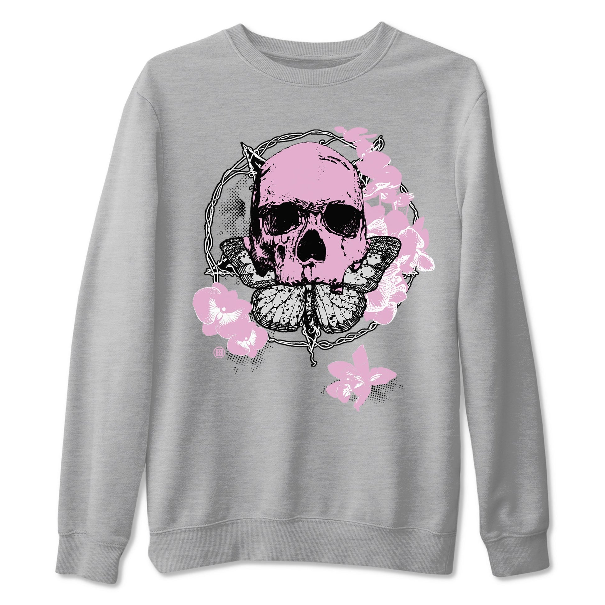 4s Orchid shirts to match jordans Carpe Diem Skull sneaker match tees Air Jordan 4 Orchid match shoes to clothes SNRT Sneaker Tees unisex cotton Heather Grey 2 shirts