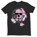 4s Orchid shirts to match jordans Carpe Diem Skull sneaker match tees Air Jordan 4 Orchid match shoes to clothes SNRT Sneaker Tees unisex cotton Black 2 shirts